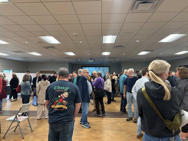 The Open House held by the New York State Department of Transportation on May 6 in Chester centered on proposals involving Exits 126, 127 and 128 on Route 17.