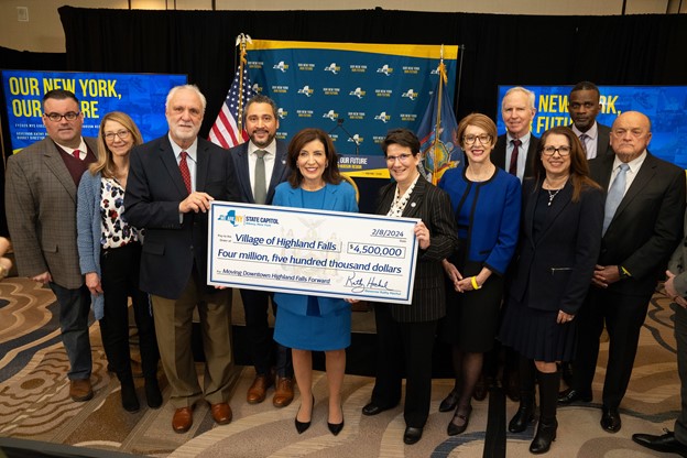 Governor Hochul Announces $4.5 Million NY Forward Grant to Village of Highland Falls Photo Credit: Governor Hochul