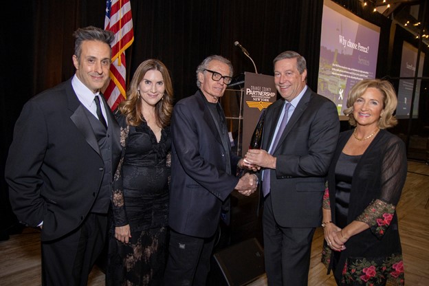 From Left to Right: Choice Films - Tony Glazer & Summer Crockett Moore; Umbra Studios President Ted Doering; OCP President & CEO, Maureen Halahan; OCP Chairman of the Board, Michael Gilfeather