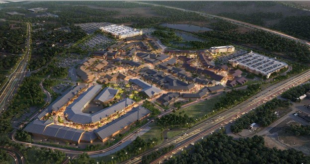 Woodbury Common Phase 5 - Aerial Rendering