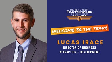 Orange County Partnership Welcomes Lucas Irace as New Director of Business Attraction & Development