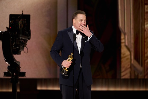 Brendan Fraser at the Academy Awards