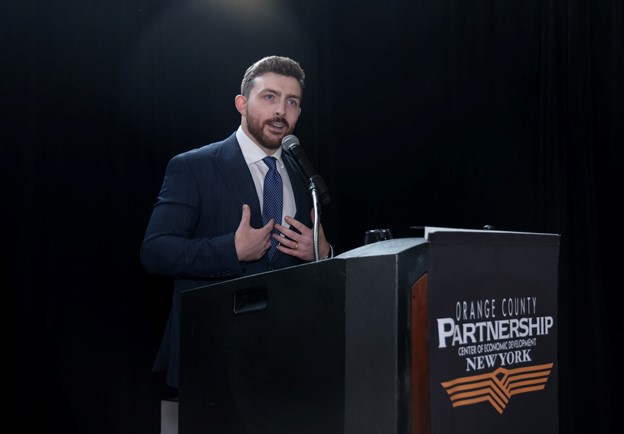 Conor Eckert, Orange County Partnership's newly appointed President & CEO 