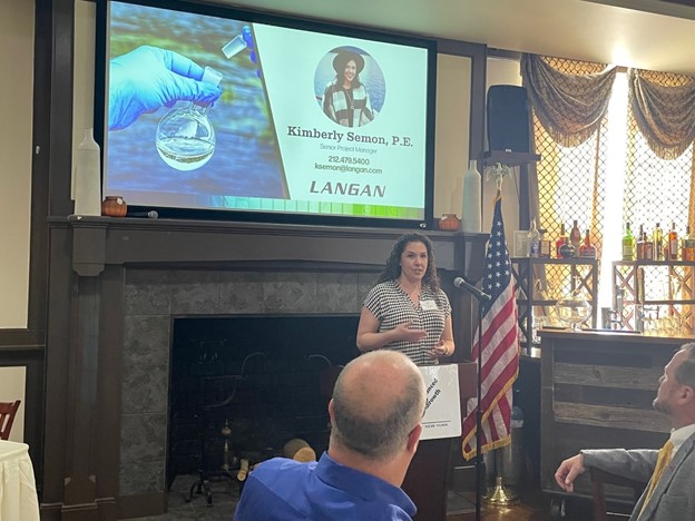 Kimberly Semon, P.E. Senior Project Manager for the environmental group Langan Engineering & Environmental Services, provides an informative update on PFA contamination.