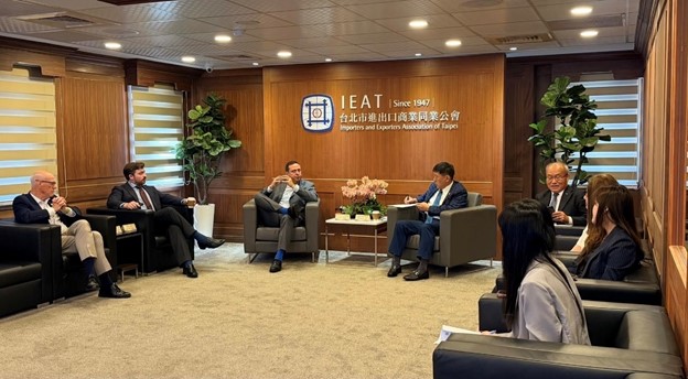 Orange County Economic Development Team with Taiwanese officials. 